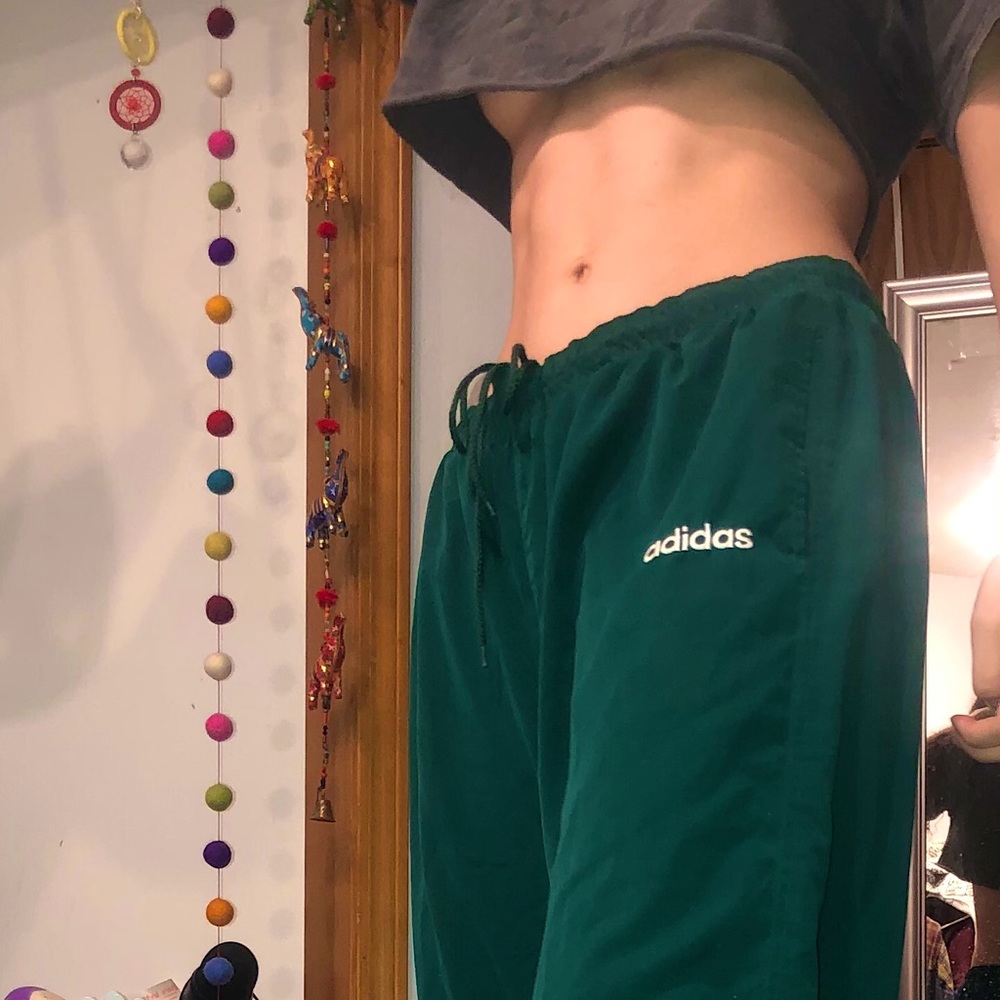 VINTAGE ADIDAS NYLON JOGGERS